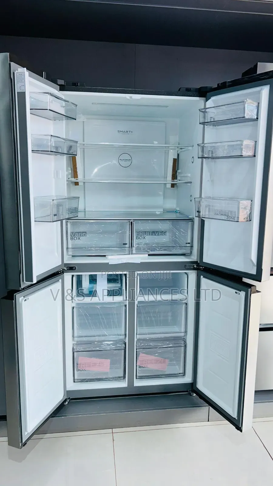 Midea Mdrf623fig46d Side by Side 4 Door Fridge