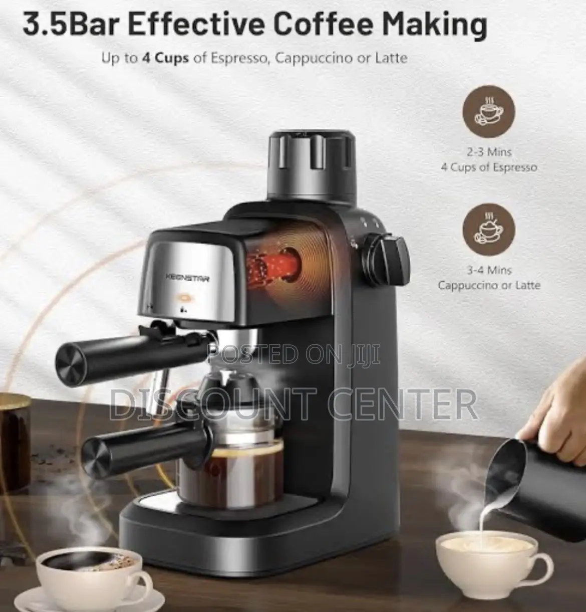 Espresso Coffee Maker 3.5 Bar