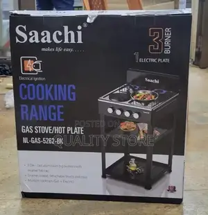 Saachi 3gas +1 Electric Cooking Rangegas Stove