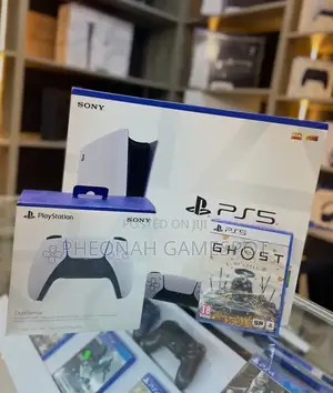 Brand New Playstation 5 Slim Disc Version. 2 Pads Ghost of Yotei