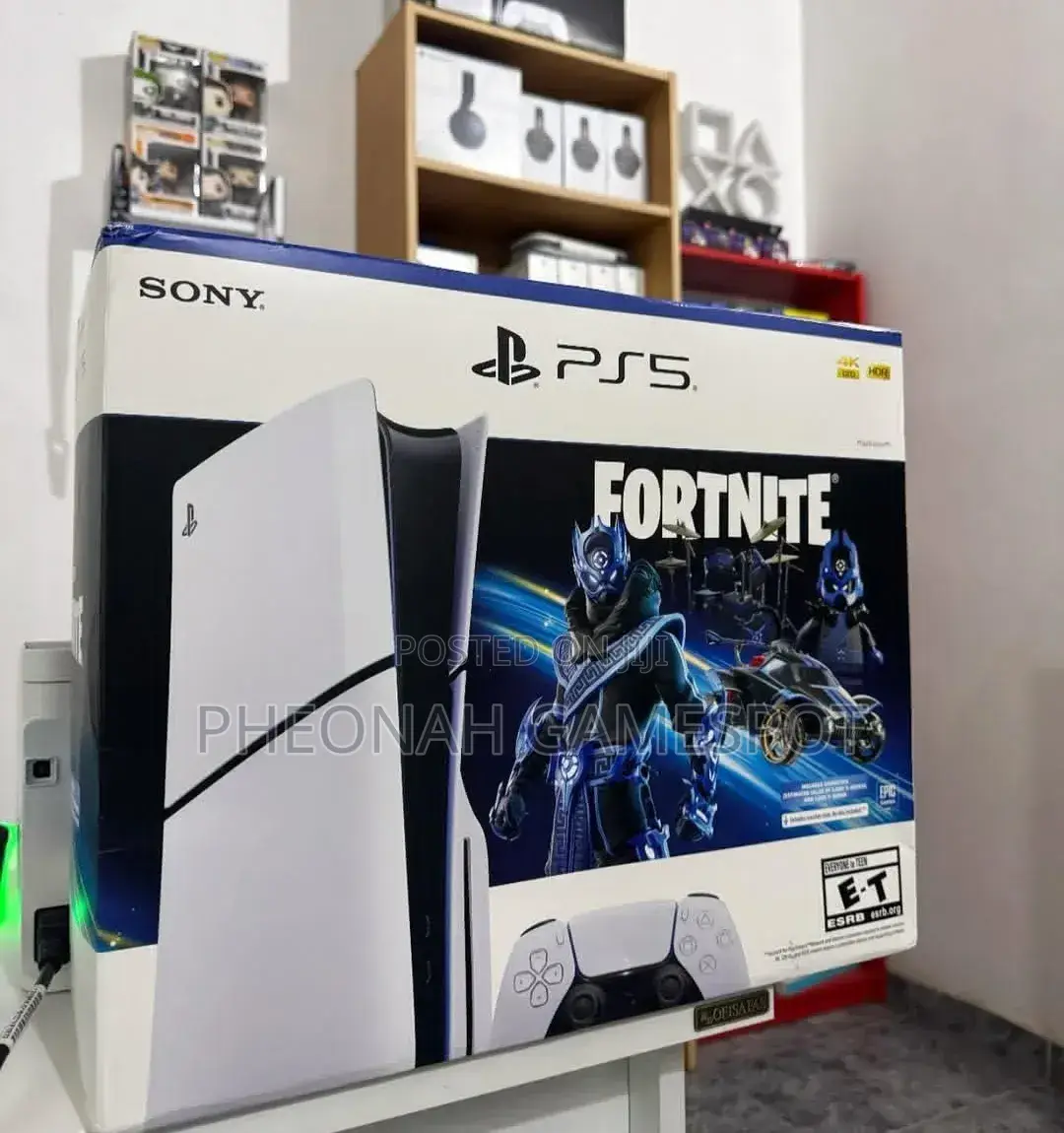 Brand New Ps5 Slim Disc Version Fortnite Edition. Free Fortnite Game