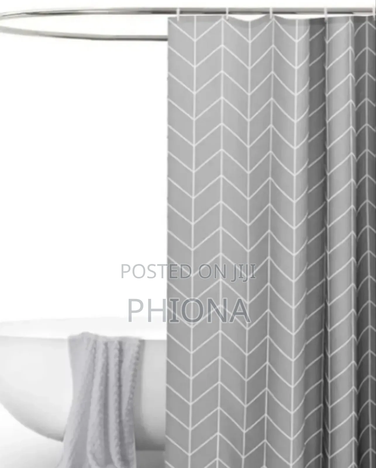 Foldable Curtain Rods for Bathroom