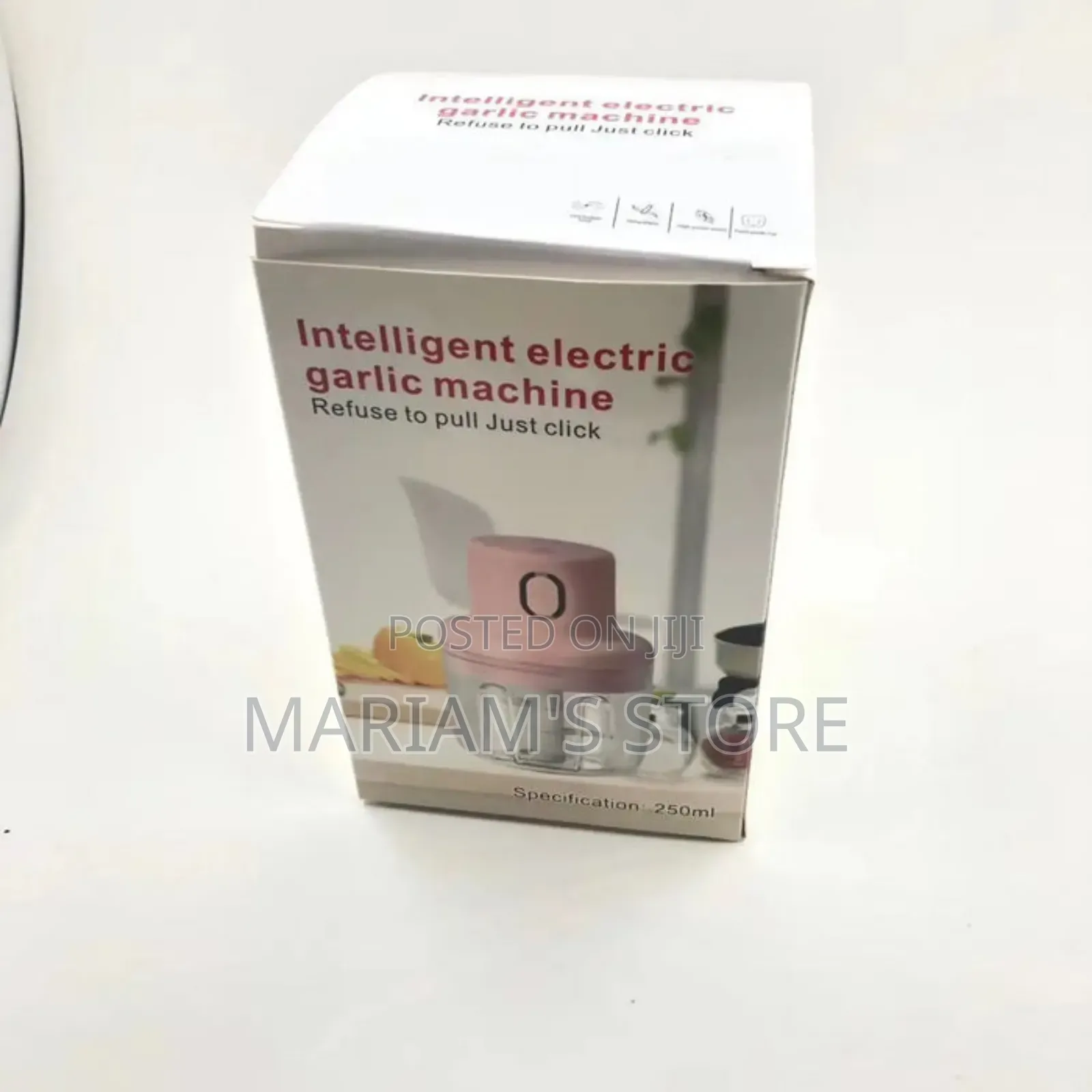 Intelligent Electric Garlic Machine".