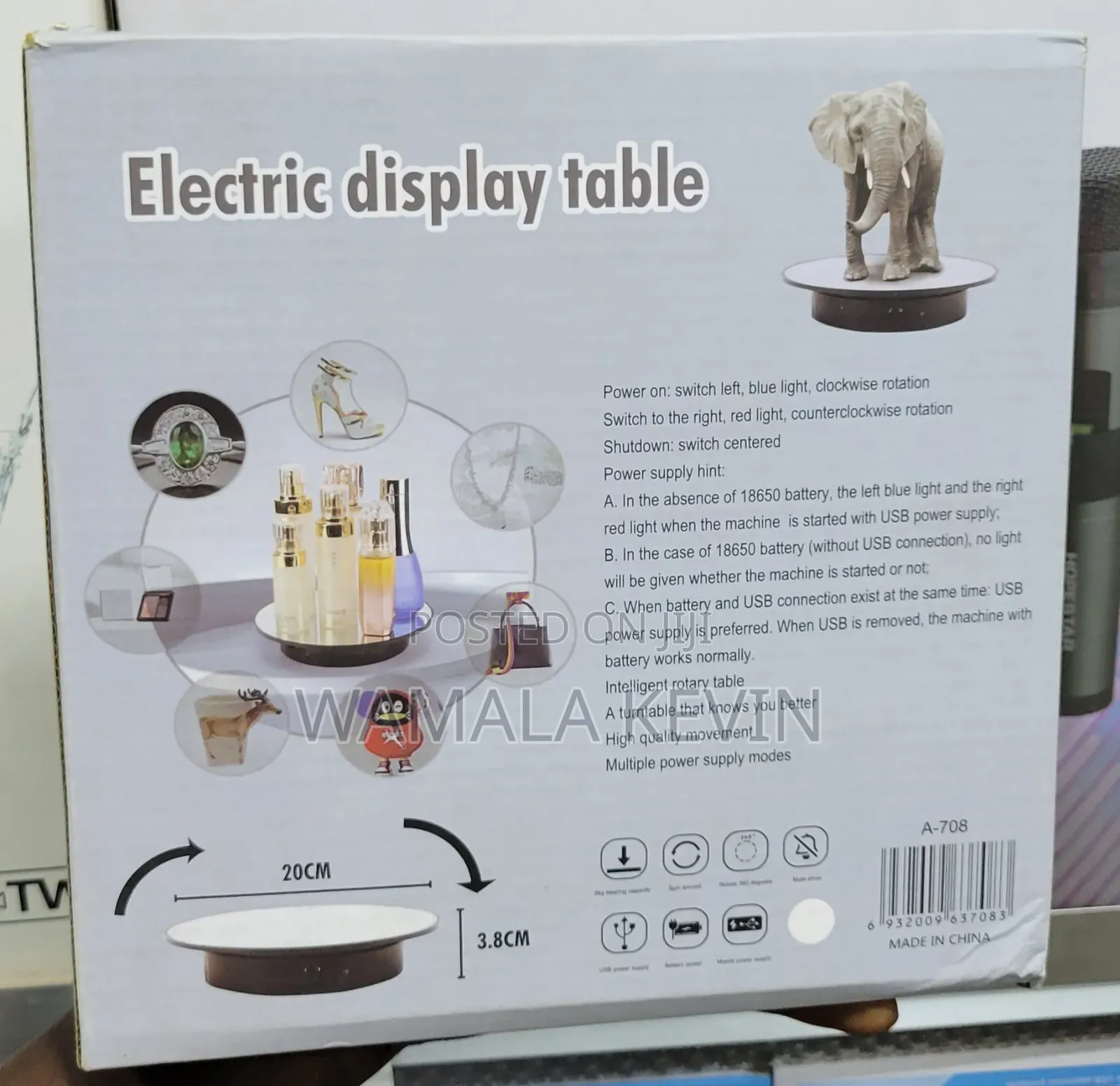 Electric Rotating Display