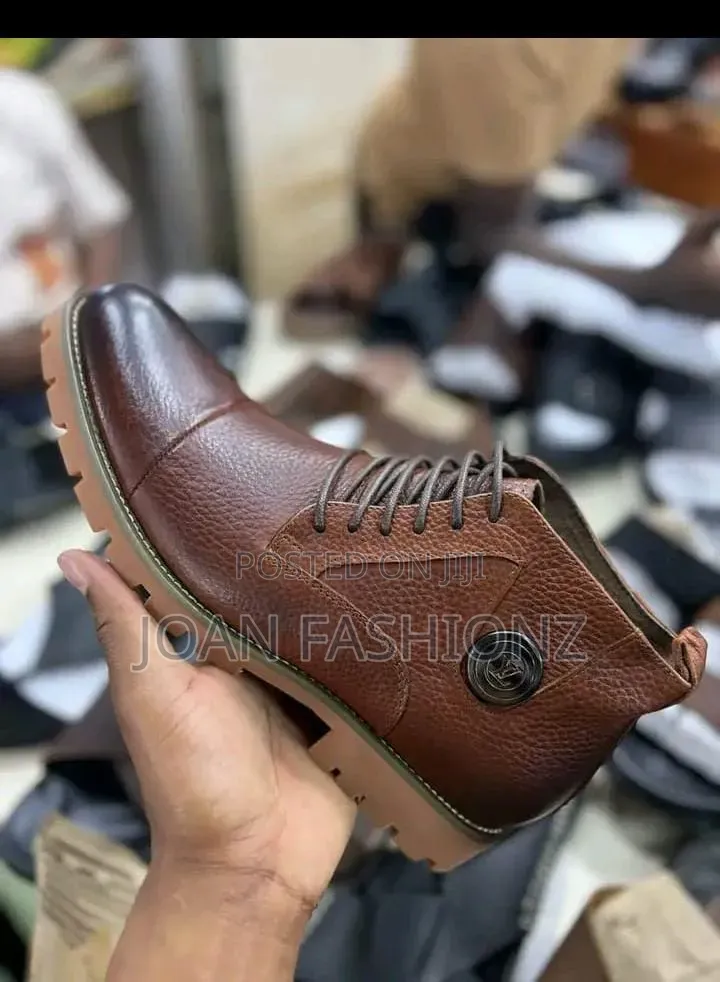Men's Louis Vuitton Boots Brown