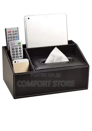 Office Multifunction Storage in Leather Material