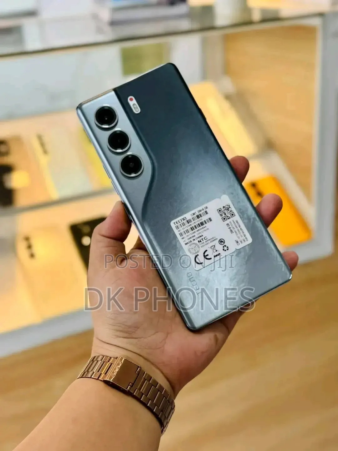 New Tecno Camon 40 Pro 5G 256 GB Black