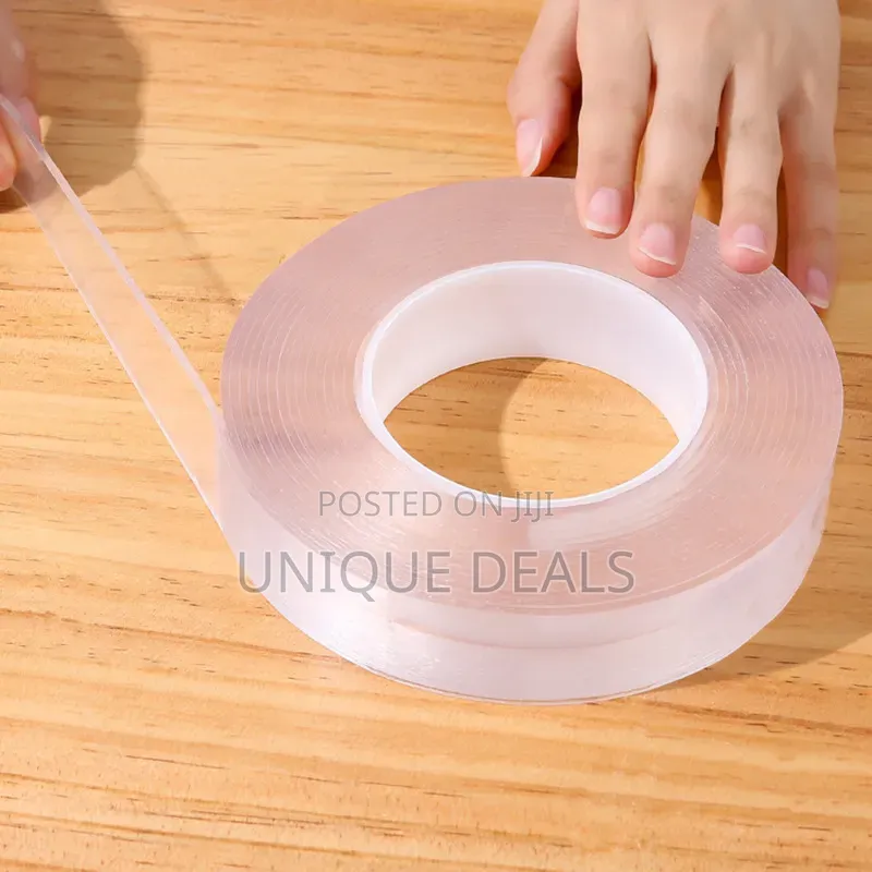 Clear Double-sided Nano Tape (10m Holds 230kg)