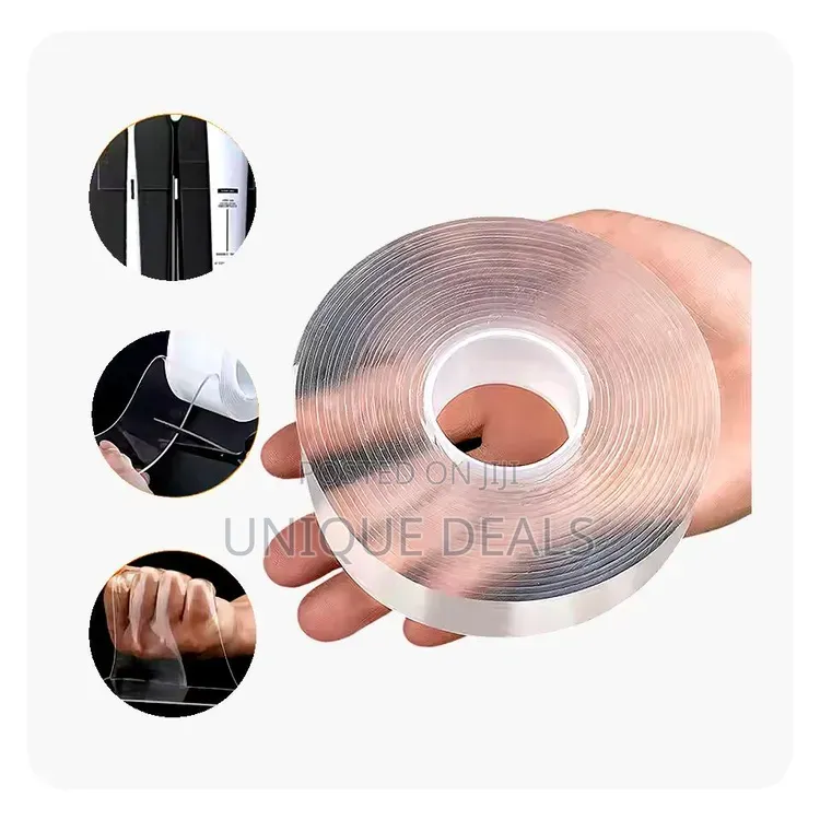 Clear Double-sided Nano Tape (10m Holds 230kg)