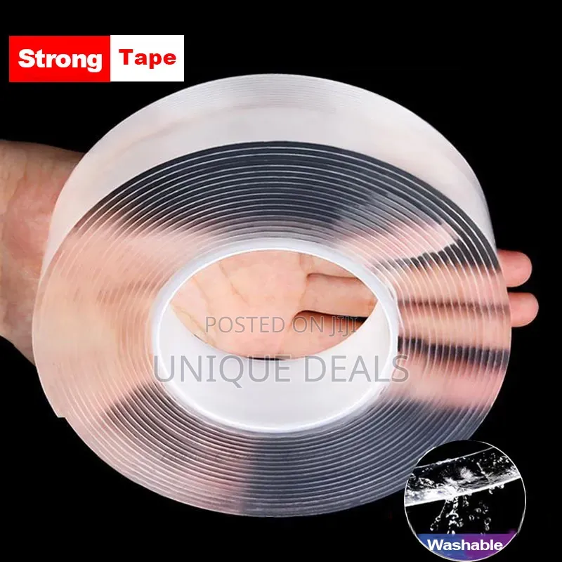 Clear Double-sided Nano Tape (10m Holds 230kg)