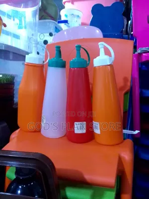 Generic Multipurpose Ketchup Tomato Sauce Bottles 2pcs