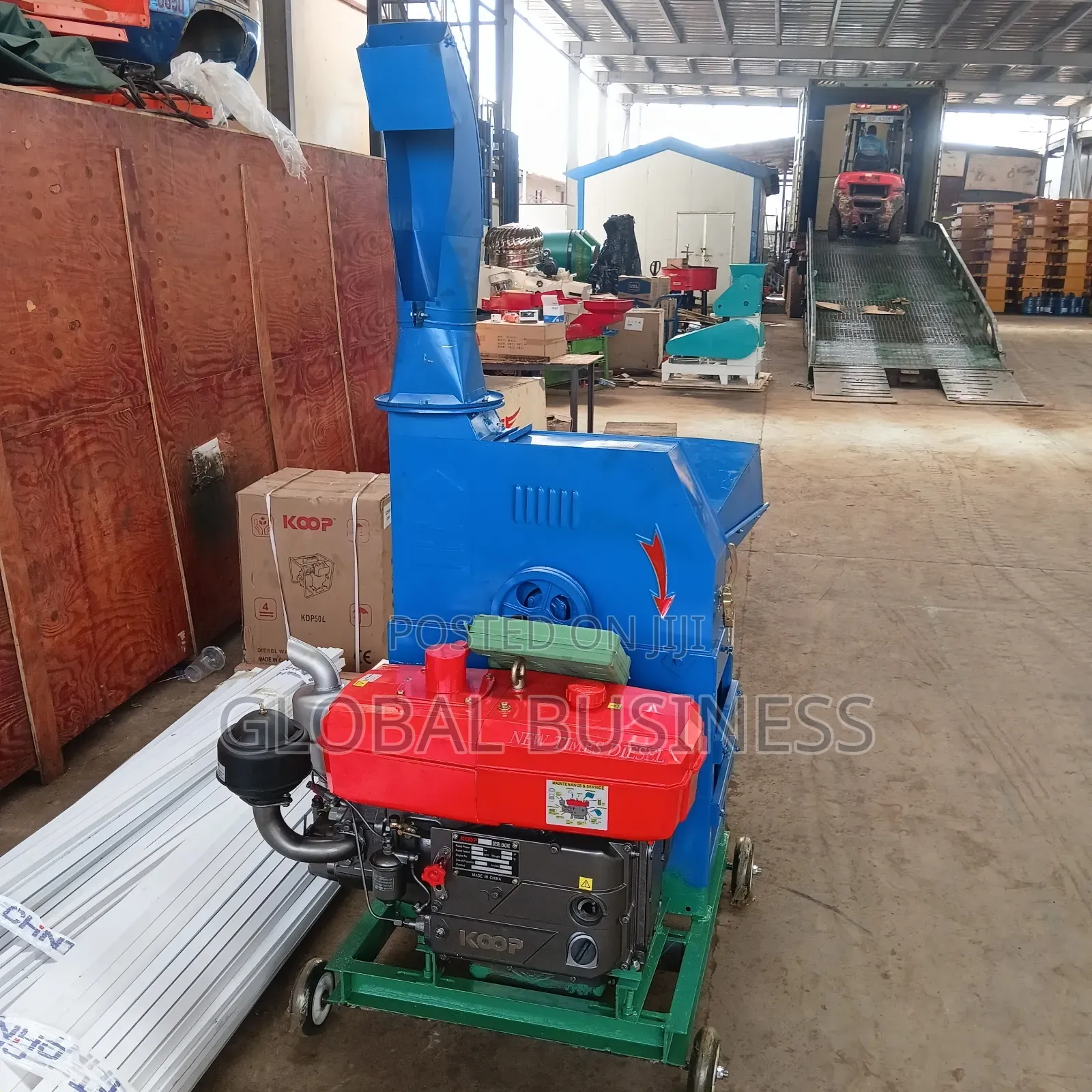 Imported 13hp Diesel Silage Chopper – Power Up Your Farm