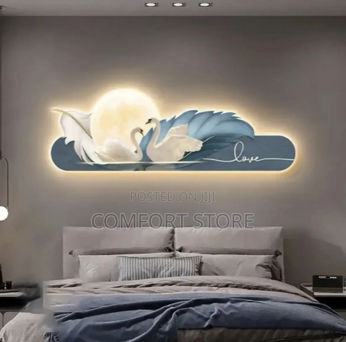 Wall Decoration With Led Light