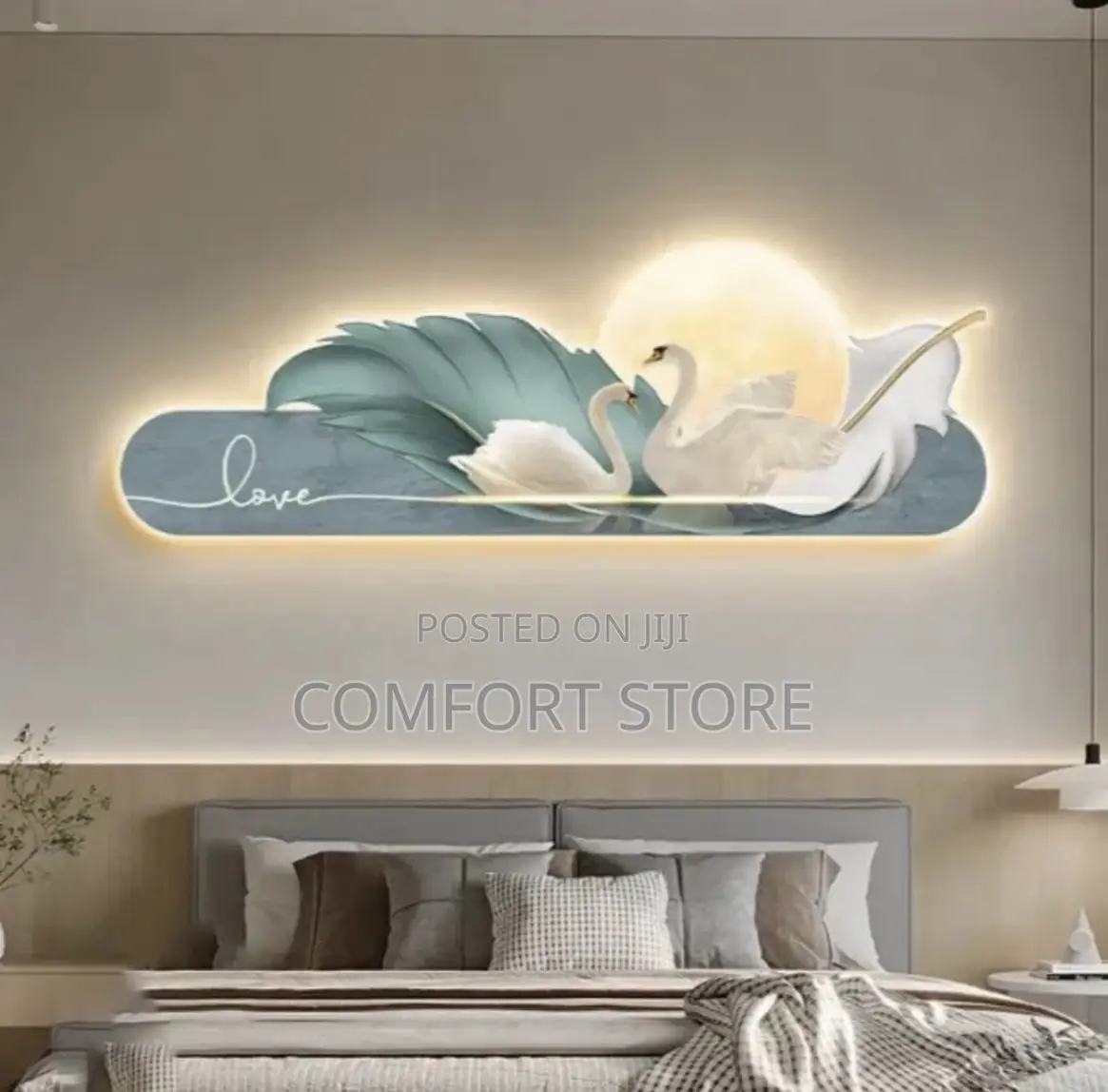 Wall Decoration With Led Light