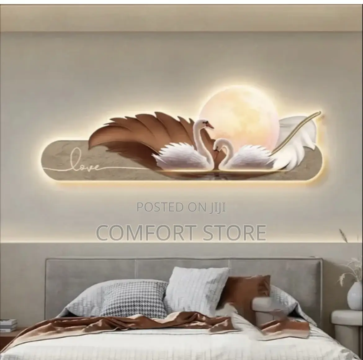 Wall Decoration With Led Light