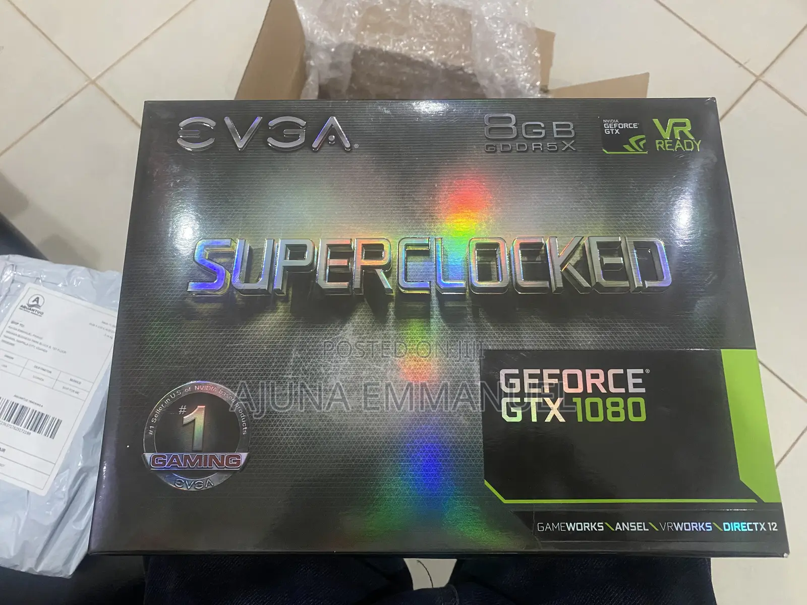 Evga Geforce GTX 1080