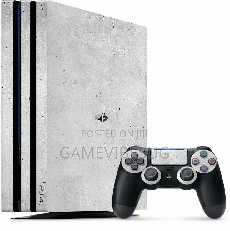 Playstation 4 Slim Console With 2 Controllers and 10 Full Games