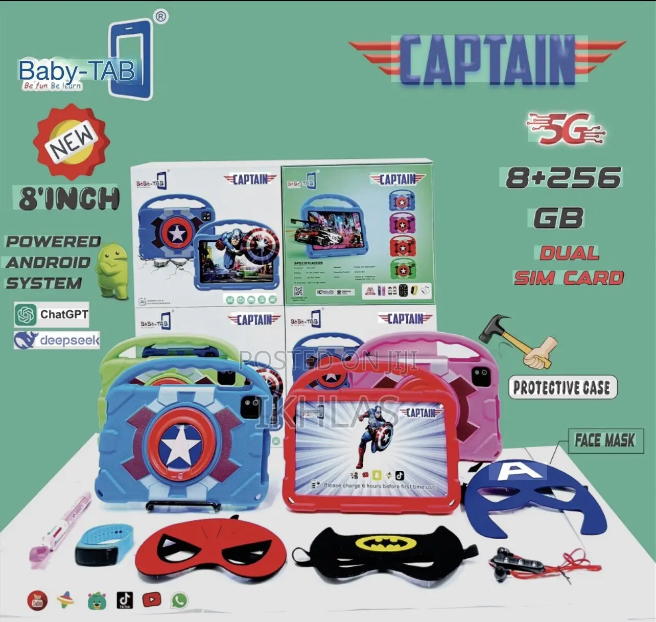 New Bebe Captain 256 GB