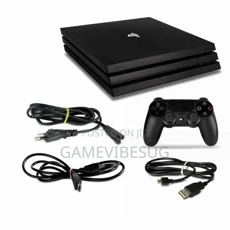 Mint Condition Ps4 Slim Pack: 10 Games, 2 Controllers Included