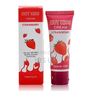 Hot Kiss Cherry Strawberry Vaginal + Anal Oral Sex Lubricant - 50ml