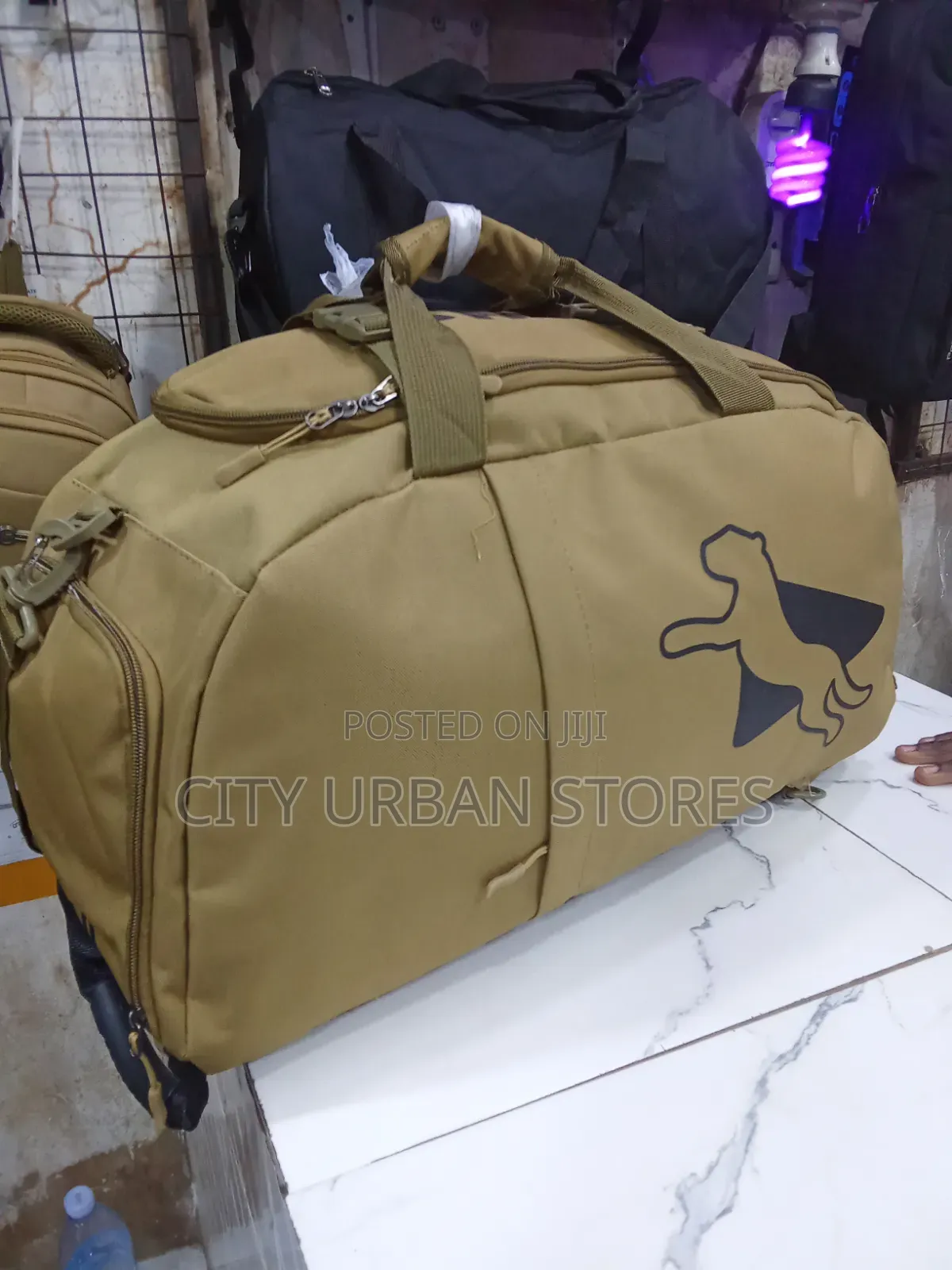 Kuaribao Brown Luggage Bag