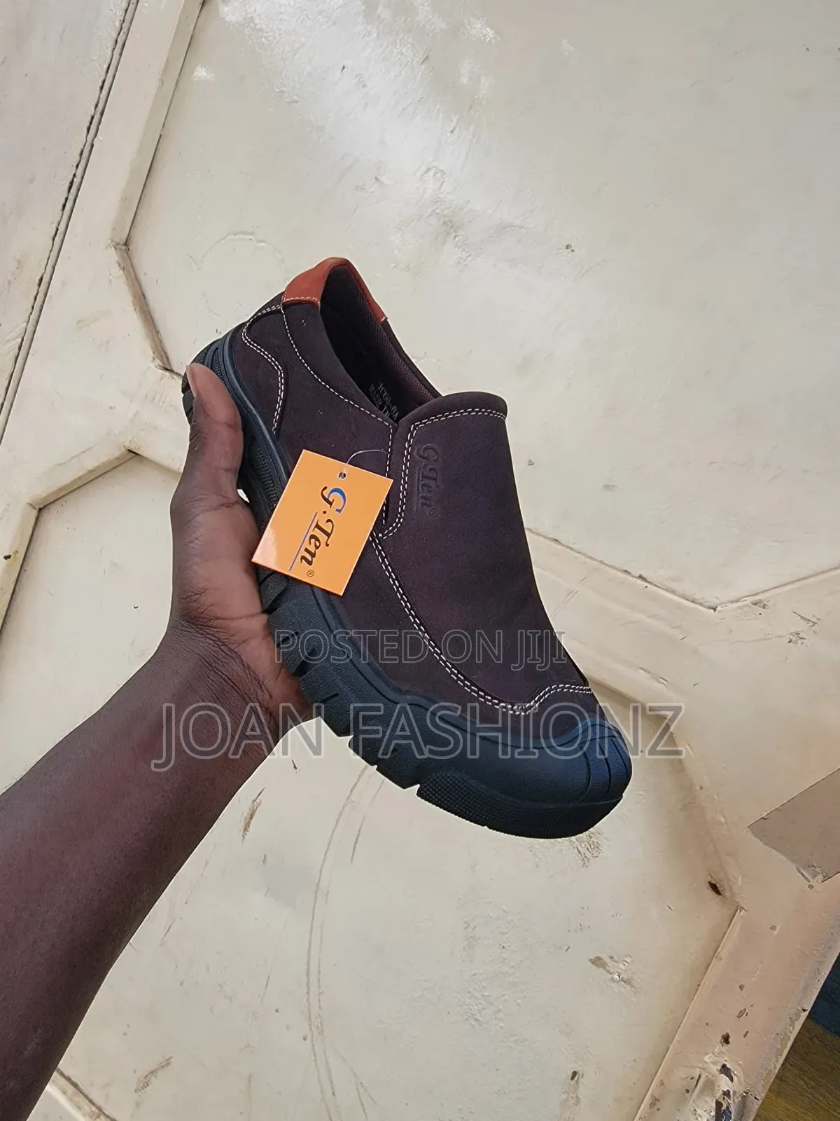G-Ten Casual Comfort Shoes Coffee