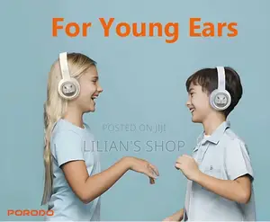 Porodo Soundtec Moose Wireless Kids Headphones.