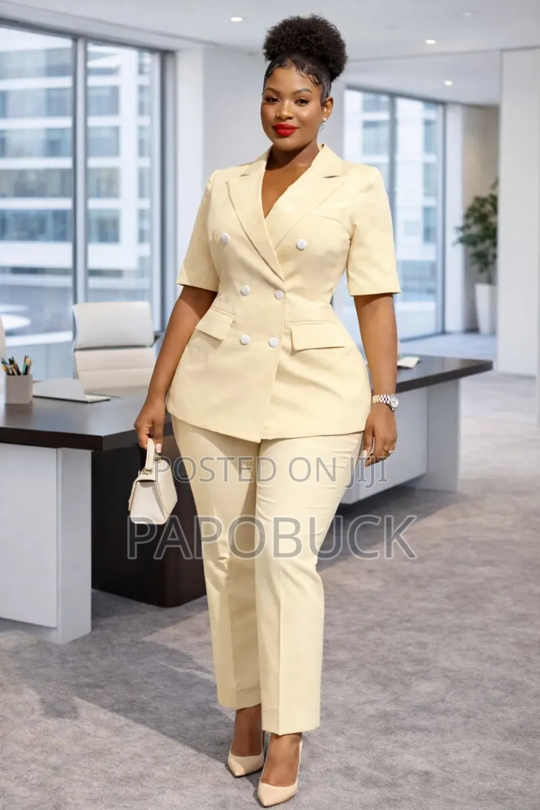 Women's Two-Piece Tailored Trouser Suit