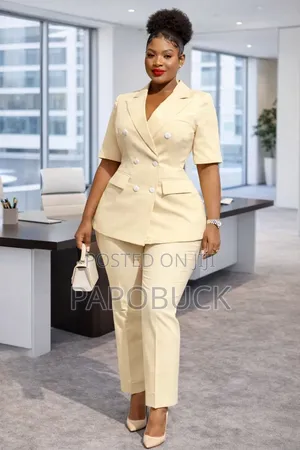Women's Two-Piece Tailored Trouser Suit