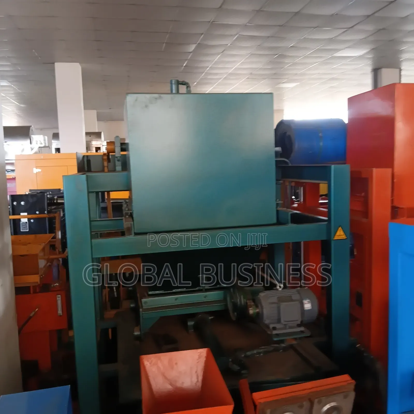 The Hydraulic Block Paver Machine!