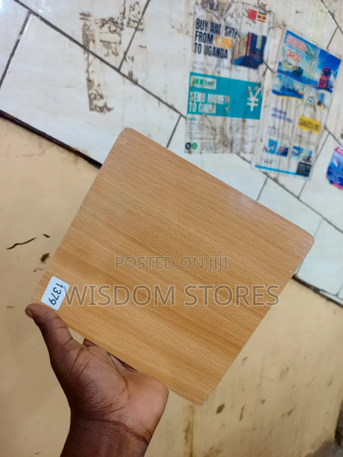 Wooden Numbers and Shapes Puzzle Board