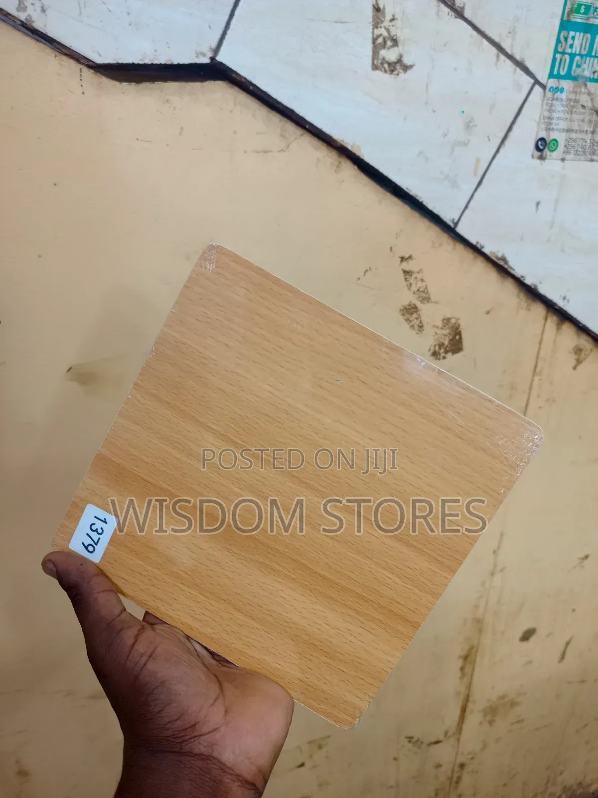 Wooden Numbers and Shapes Puzzle Board