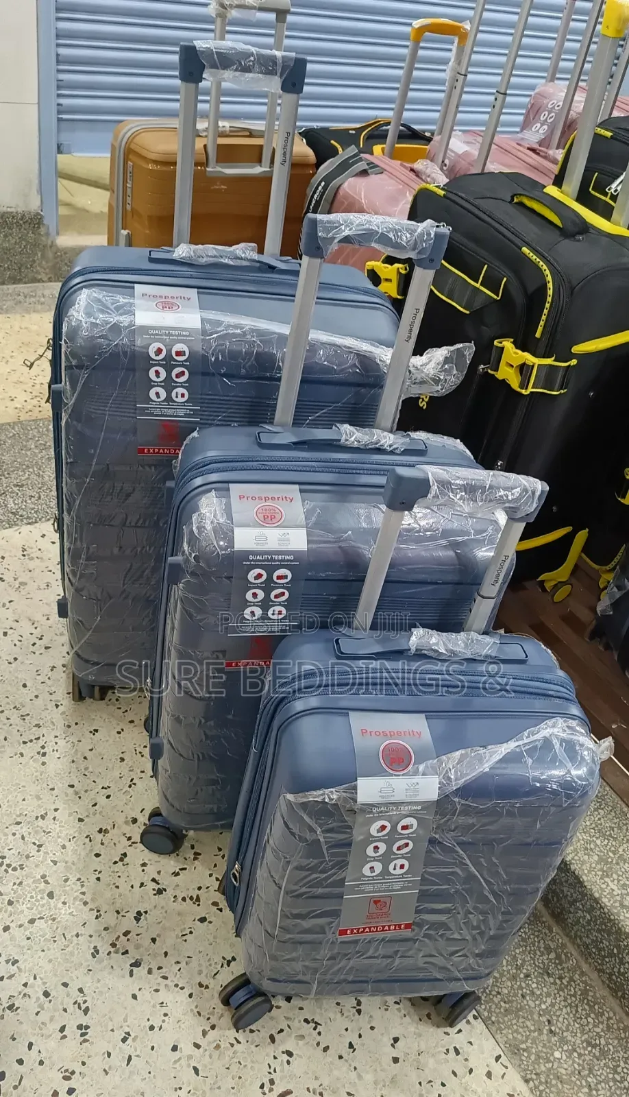 Kido Double Zipper Suitcases