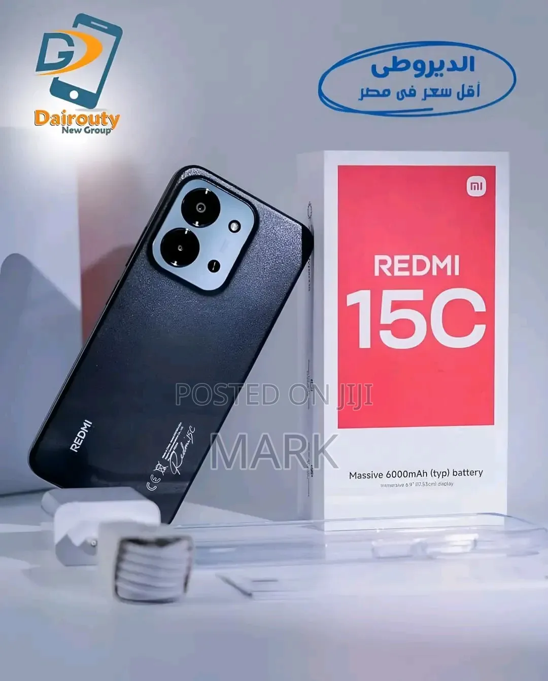 New Xiaomi Redmi 15C 4G 256 GB Black