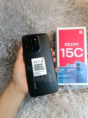 New Xiaomi Redmi 15C 4G 256 GB Black
