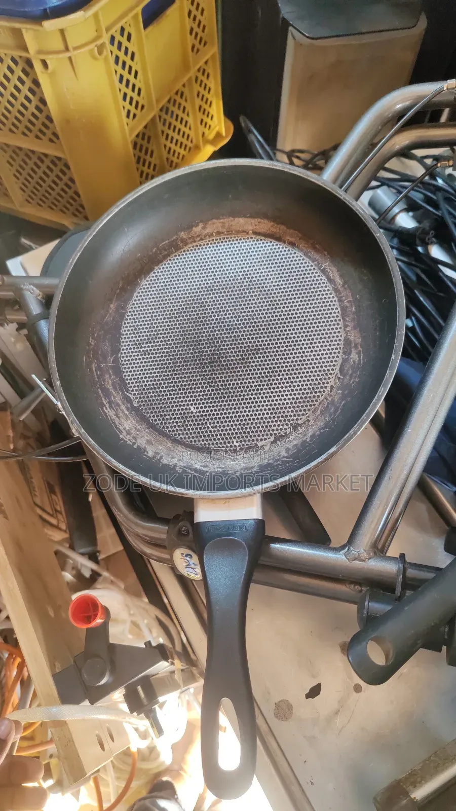 Large Uk Used Flying Pans Induction Gas Electric