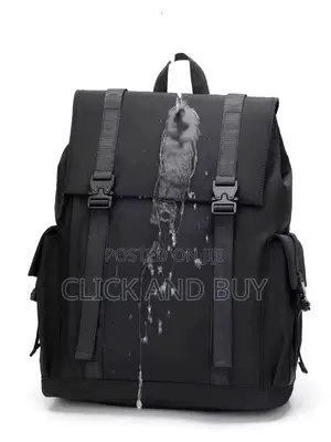 Large Capacity Oxford Water-Resistant Backpack School Bag Laptop Bag