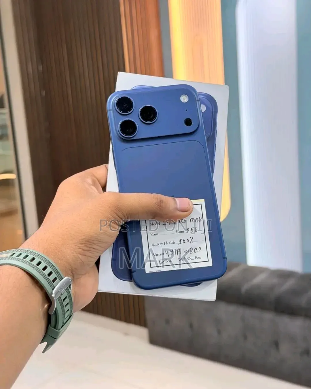 New Apple iPhone 17 Pro Max 256 GB Blue