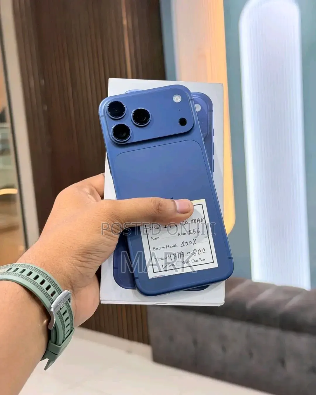 New Apple iPhone 17 Pro Max 256 GB Blue