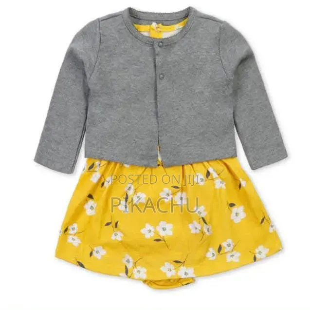 Cotton Dresses With Sweater
