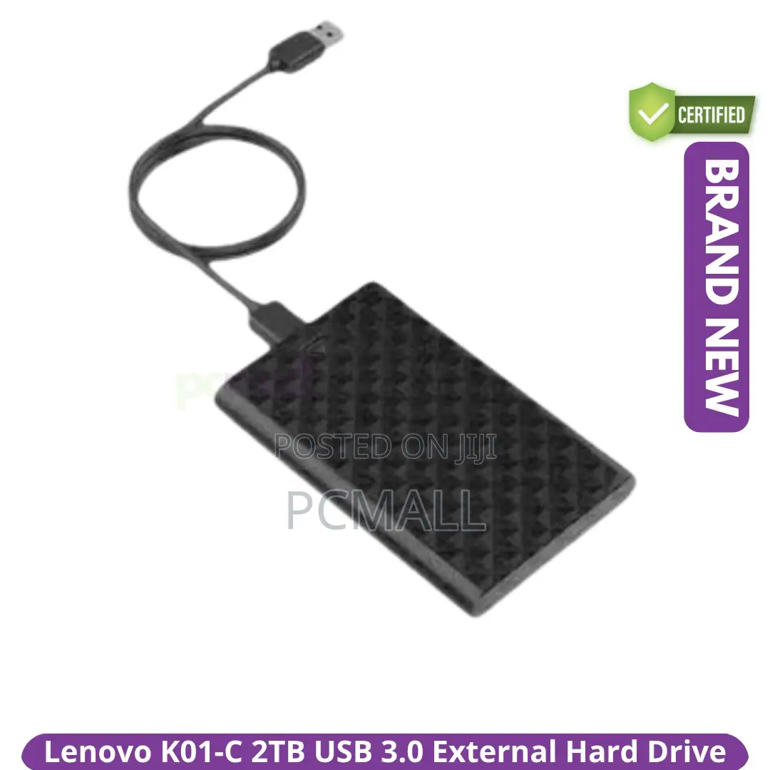 Lenovo -C 2tb Usb 3.0 External Hard Drive