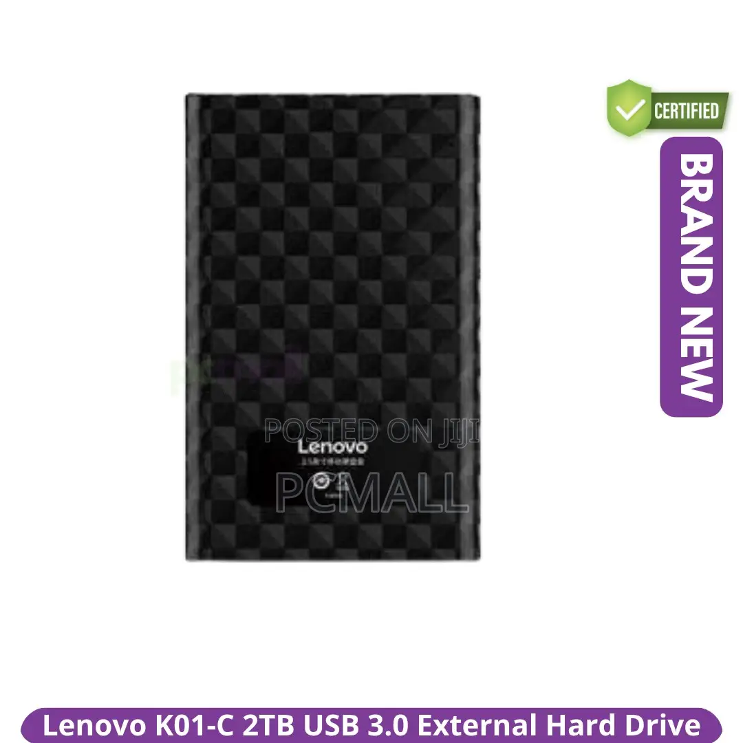 Lenovo -C 2tb Usb 3.0 External Hard Drive