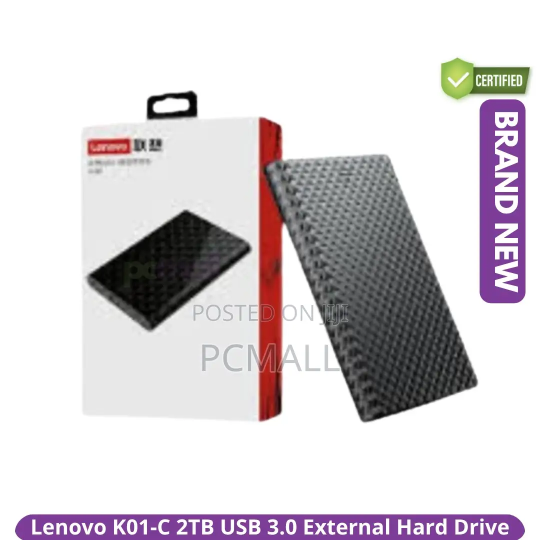 Lenovo -C 2tb Usb 3.0 External Hard Drive