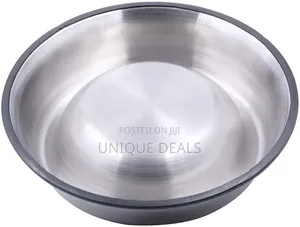 2 Stainless Steel Dog Bowls