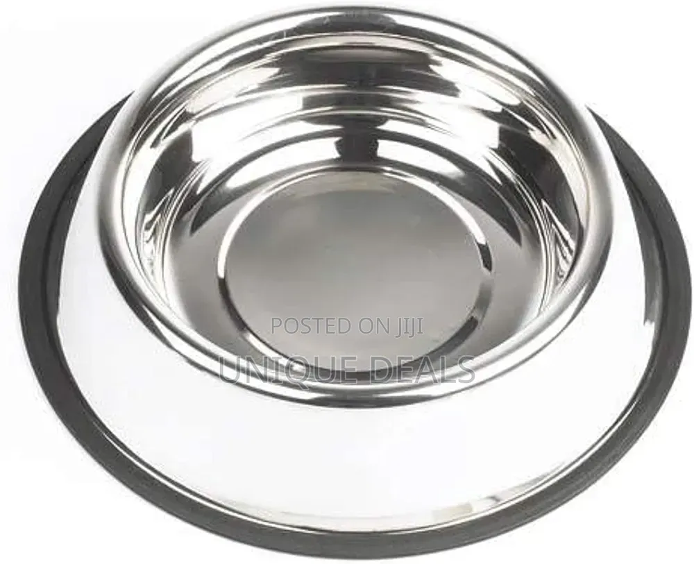 2 Stainless Steel Dog Bowls