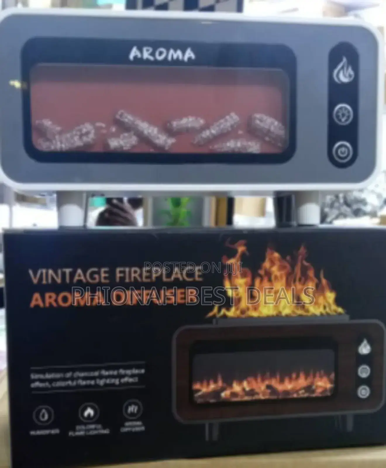 Vintage Fireplace Aroma Diffuser