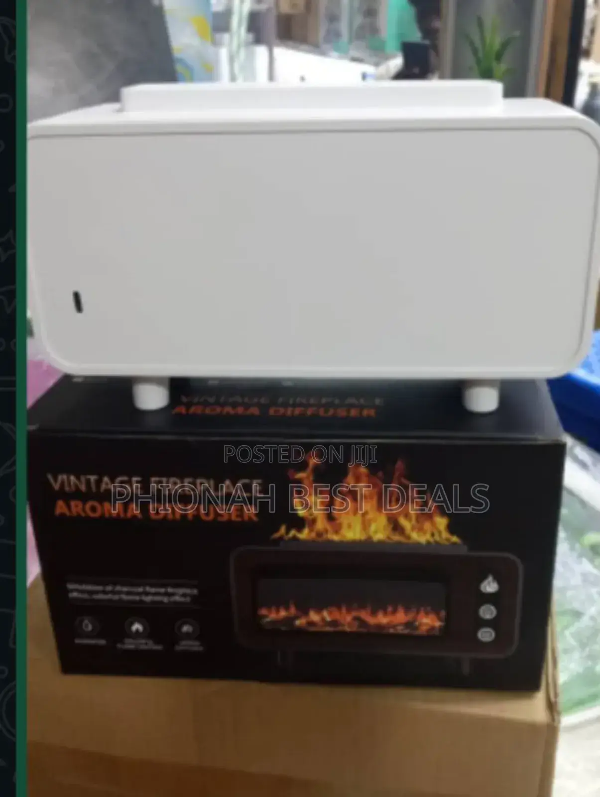 Vintage Fireplace Aroma Diffuser