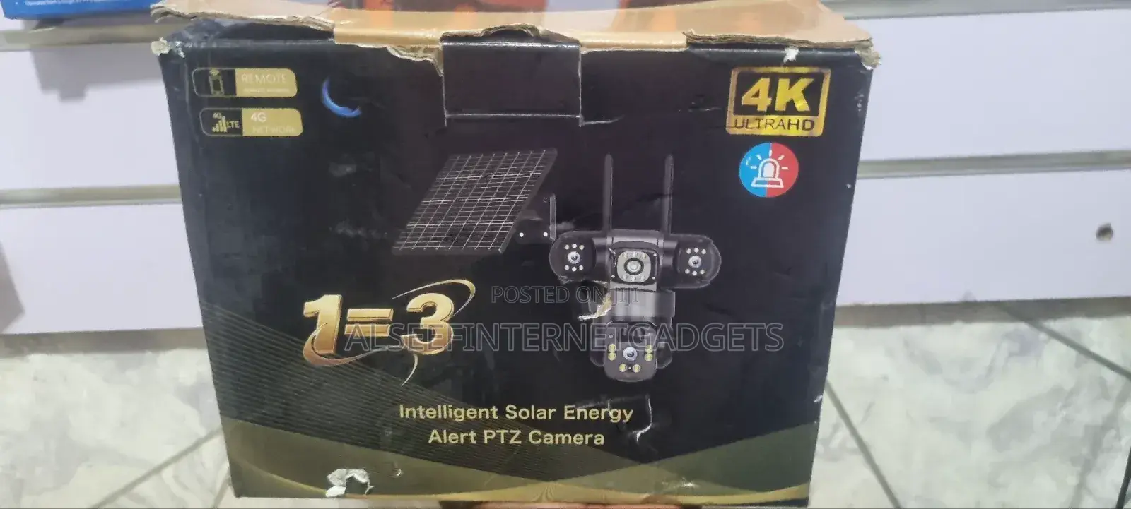 Solar PTZ Camera _Wifi_camera