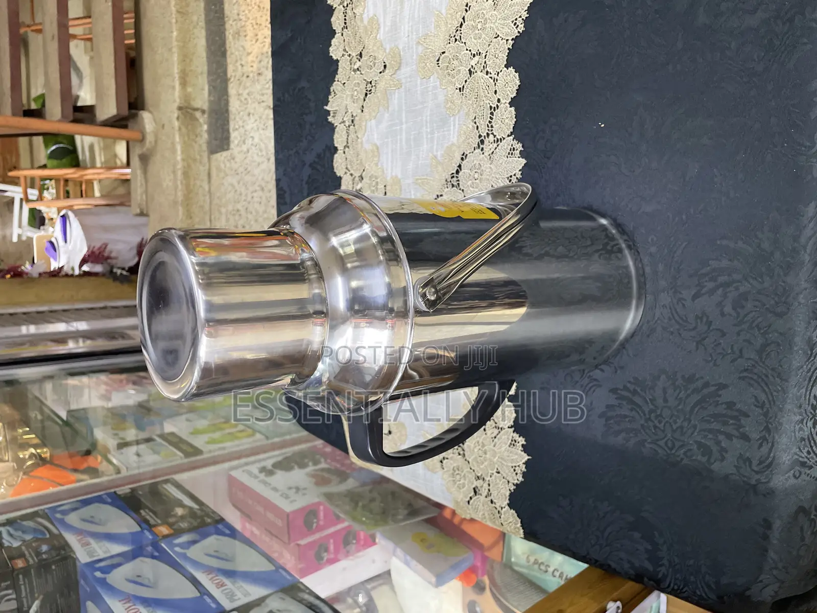 Silver Vacuum Flask
