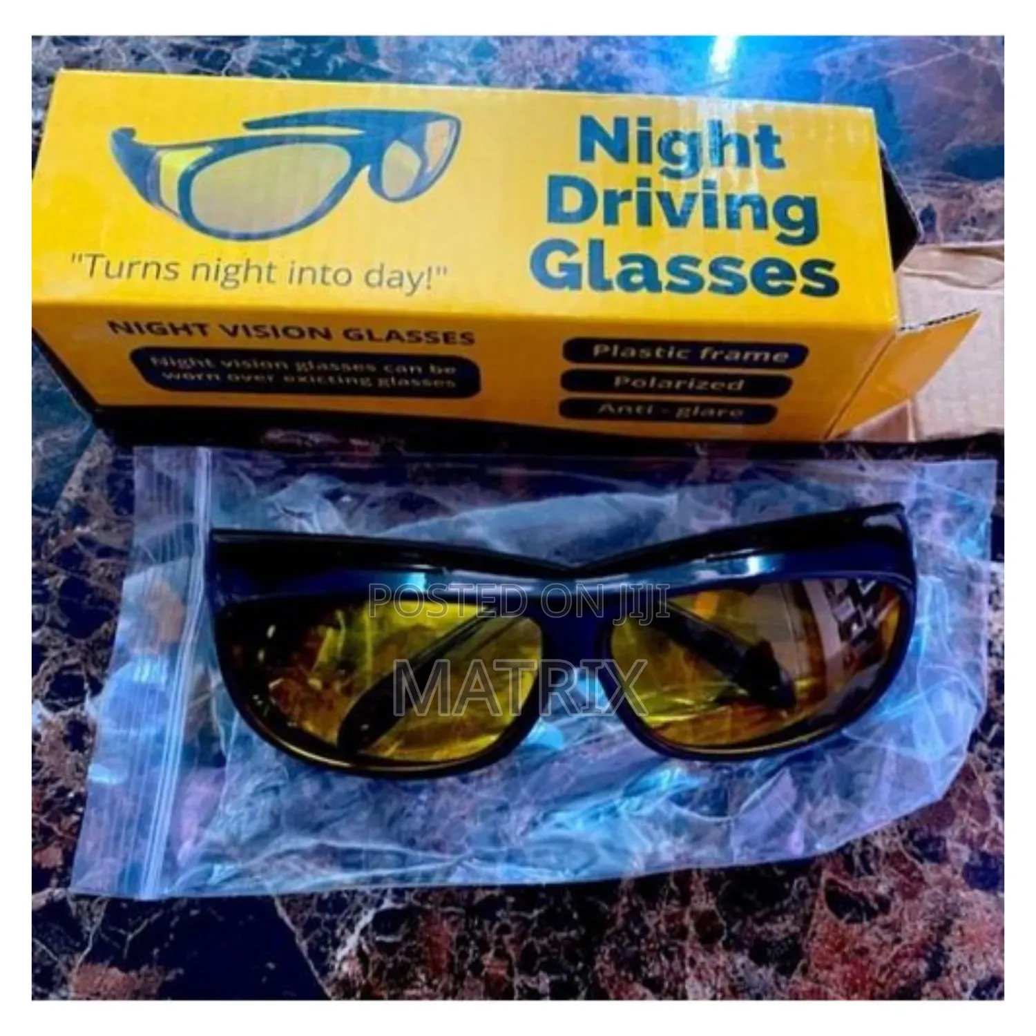 Hd Vision Wrap Arounds Fits Over Prescription Glasses Uv Protection